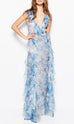 Alice Mccall Oh My Goodness Dress Ocean Blue Floral (For Hire)