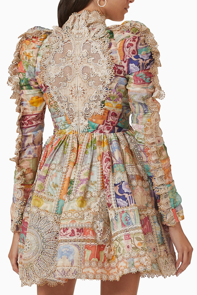 Zimmermann Cosmic Zodiac Mini Dress (For Hire)
