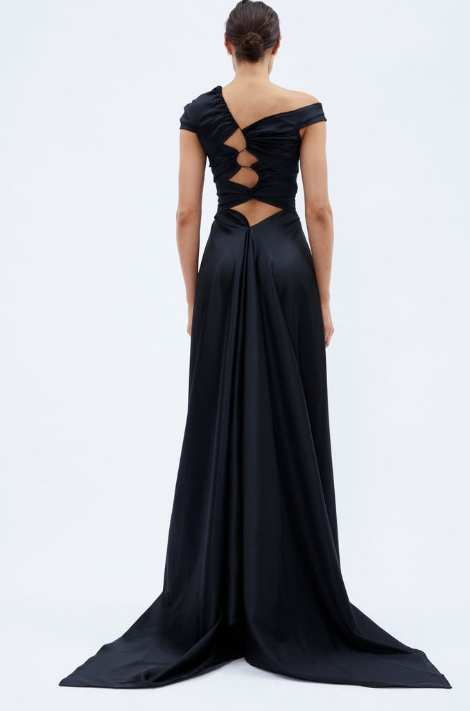 Sid Neigum Inverse Tension Gown Black (For Hire)