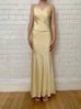 Vintage Silk Slip Tie Back Dress (For Hire)