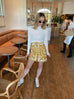 Zimmermann Zippy Golden Scallop Skirt (For Hire)