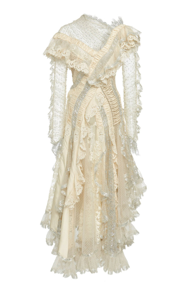 Zimmermann Sabotage Tiered Ruffle Dress (For Hire)