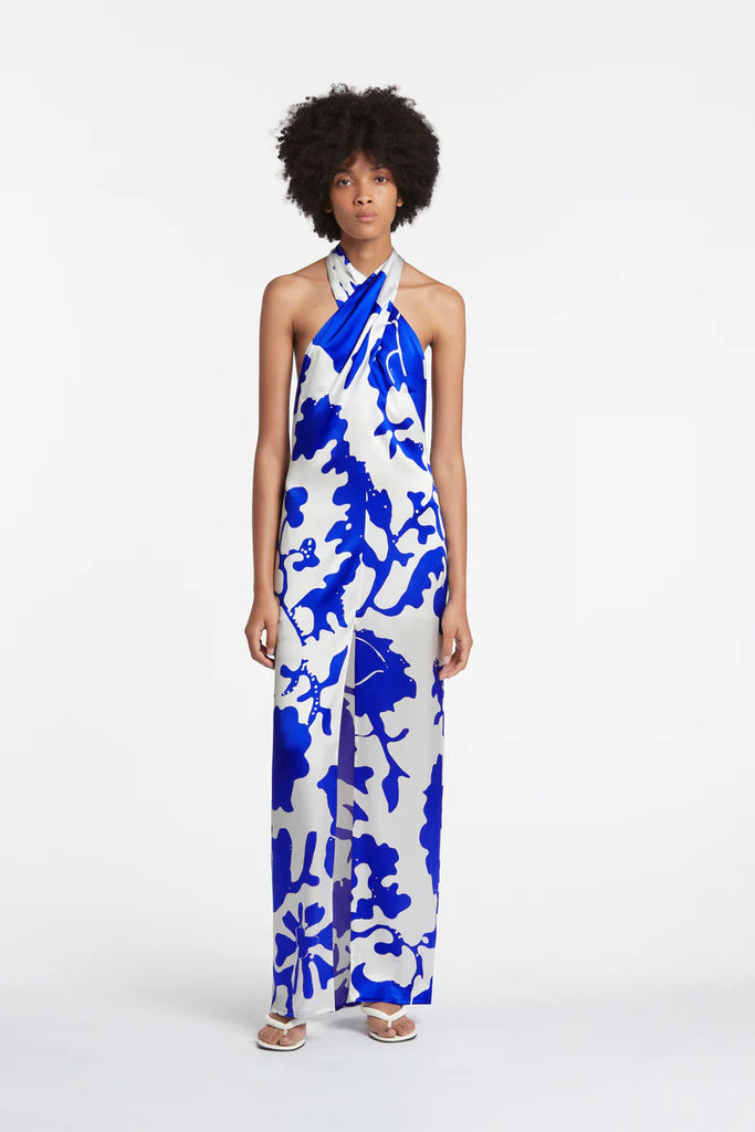 SIR The Label Esme Halter Dress (For Hire)