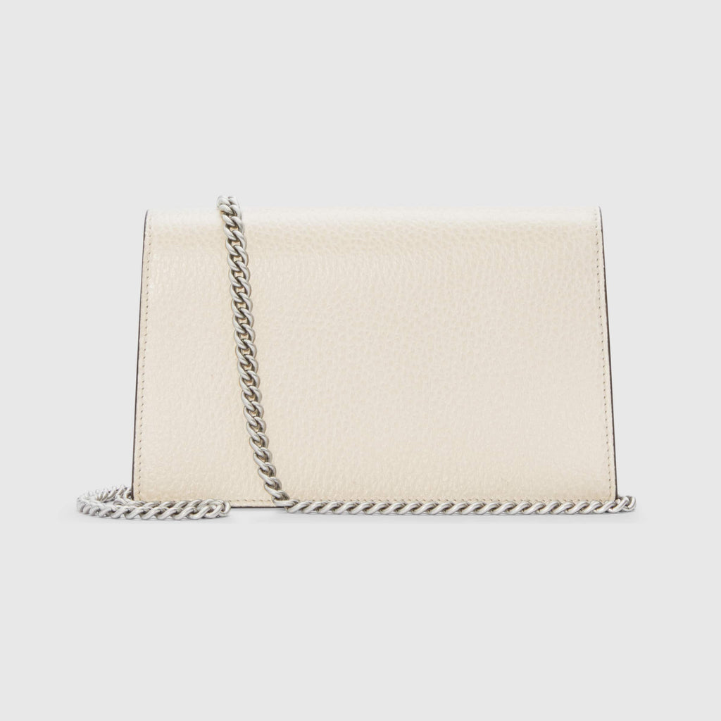 Gucci Dionysus Super Mini Clutch Bag White (for Hire)