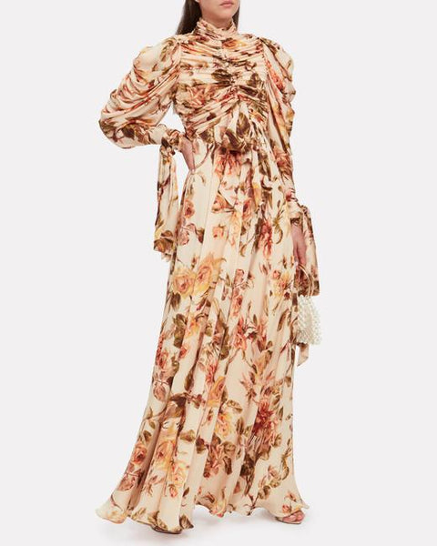 Zimmermann Resistance Ruched Dress (For Hire) – EKOLUV
