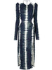 Dion Lee Shibori Cut Out Tie Dye Gather Dress (For Hire)