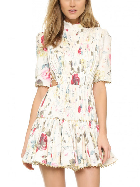 Zimmermann Mischief Corset Laced Dress (For Hire)