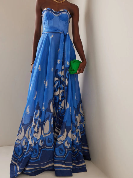 Zimmermann High Tide Eyelet Maxi Dress (For Hire)
