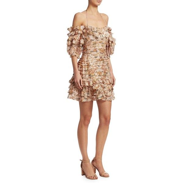 Zimmermann Painted Heart Folds Dress (For Hire)