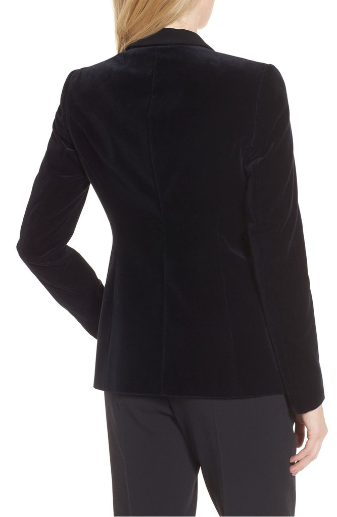Hugo Boss French Navy Velvet Tuxedo Jacket (For Hire)