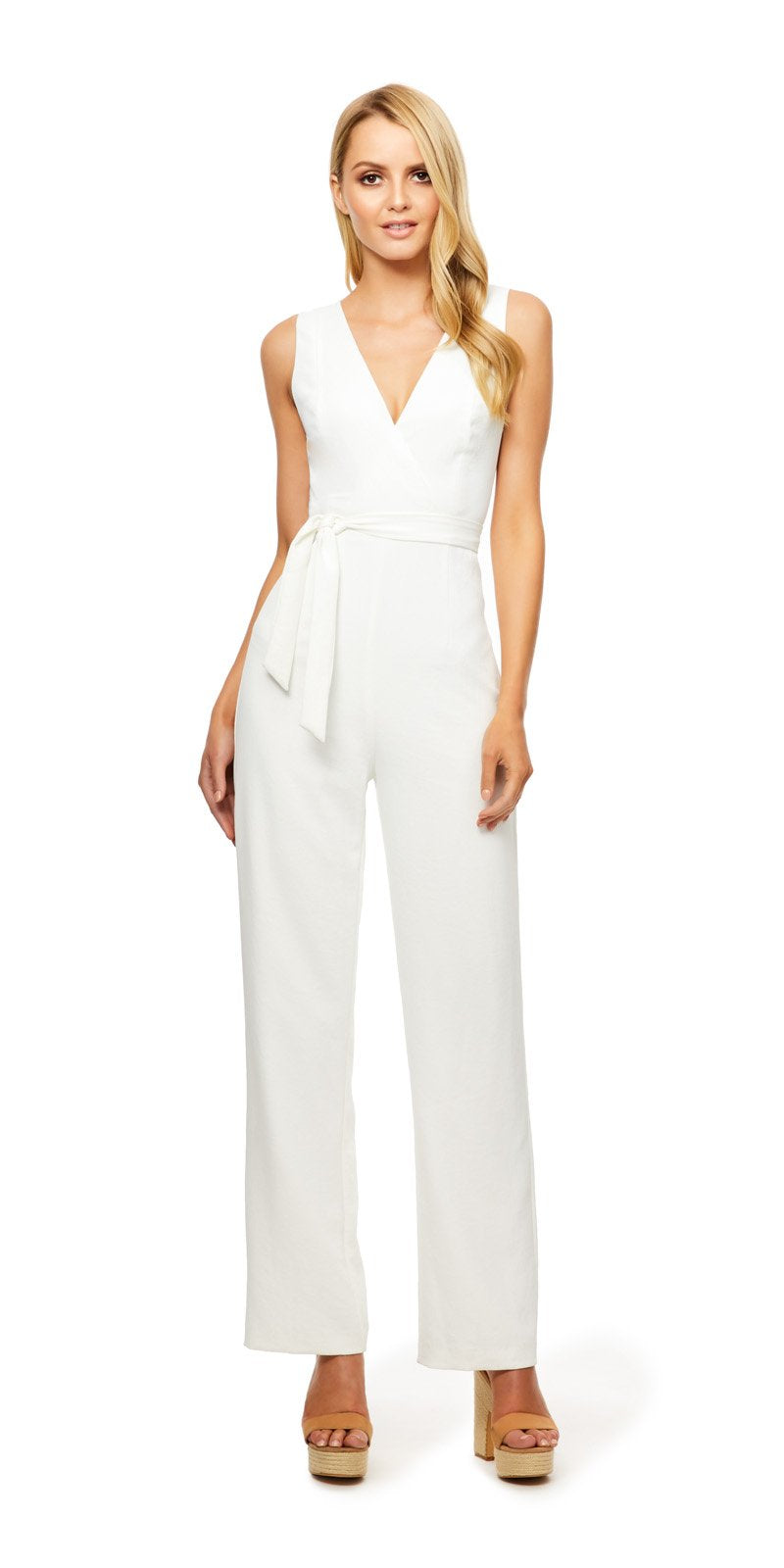 Kookai April White Jumpsuit (For Hire)