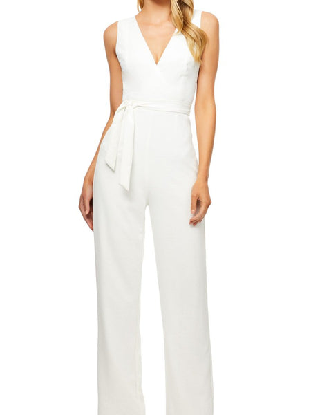 Kookai April White Jumpsuit (For Hire)