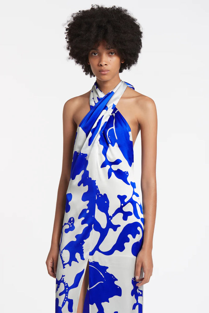 SIR The Label Esme Halter Dress (For Hire)