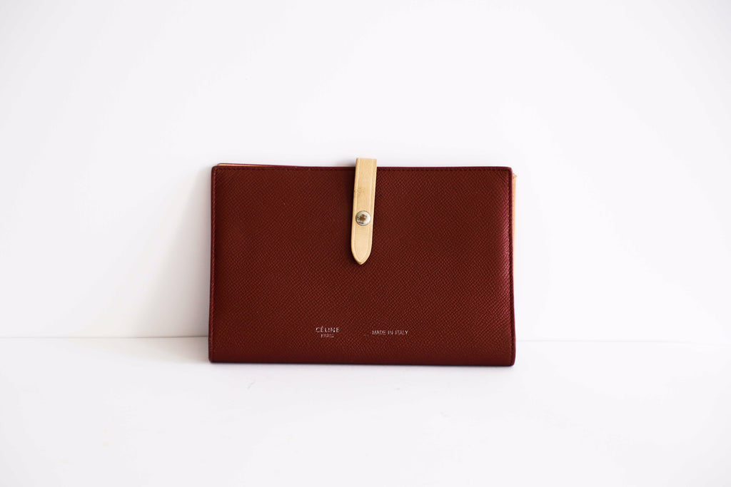 Celine Multi Function Wallet in Bicolour