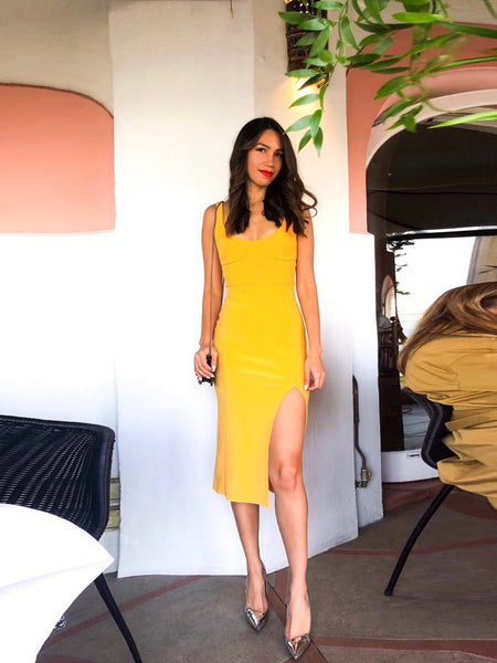 Bec & Bridge Elle Midi Dress (For Hire)