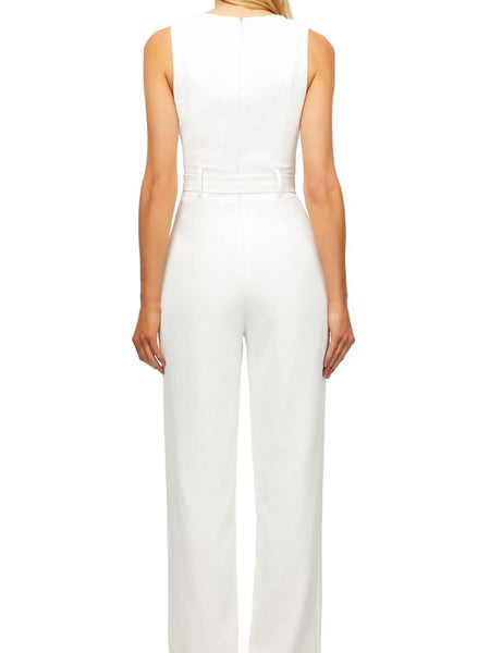 Kookai April White Jumpsuit (For Hire)