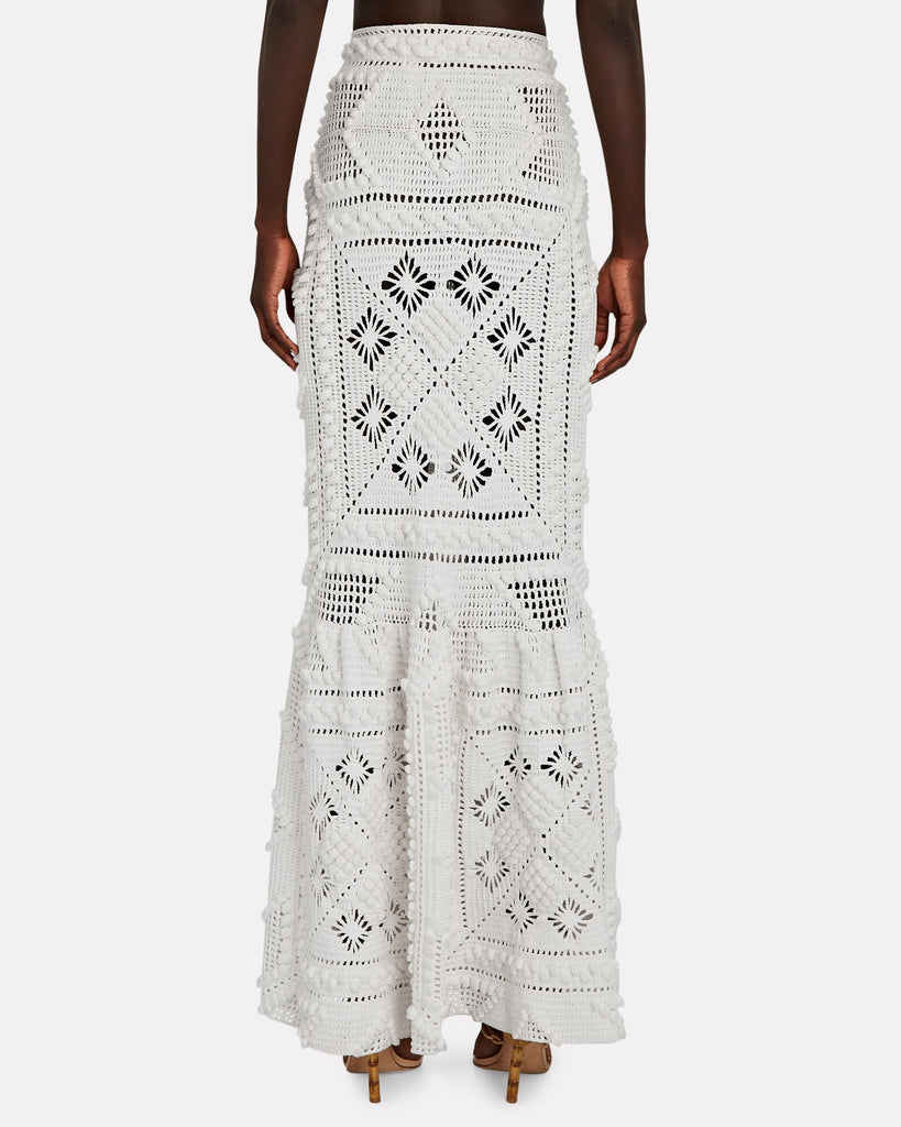 Zimmermann Candescent Hand Crochet Skirt (For Hire)
