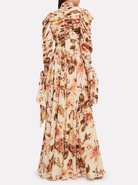 Zimmermann Resistance Ruched Dress (For Hire)