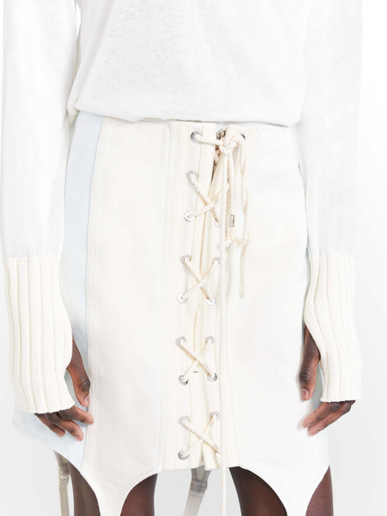 Dion Lee Lace Up Garter Skirt (For Hire)