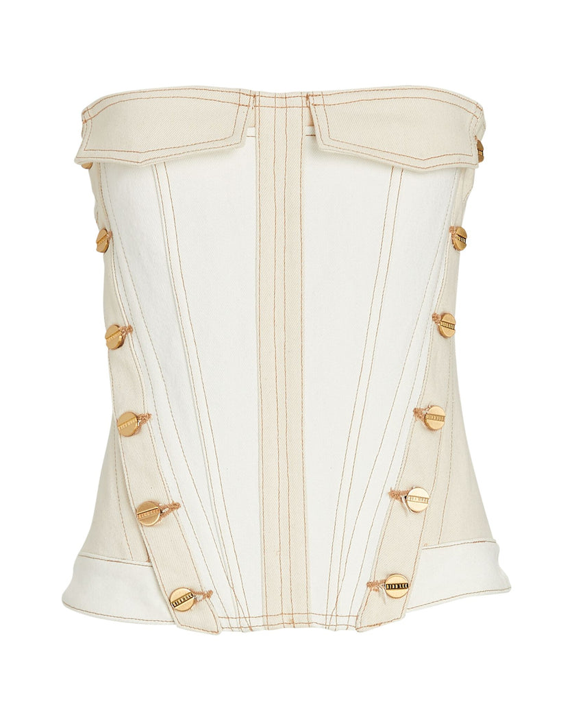Dion Lee Denim Inverse Utility Corset (For Hire)