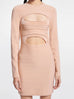 Dion Lee Double Hoisery Mini Dress Desert (For Hire)