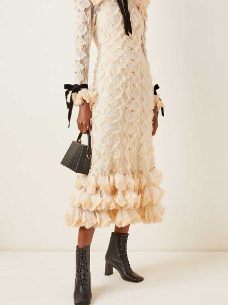 Zimmermann Lucky Laced Handkerchief Dress (For Hire)