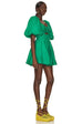 AJE Dusk Knot Puff Sleeve Mini Dress (For Hire)