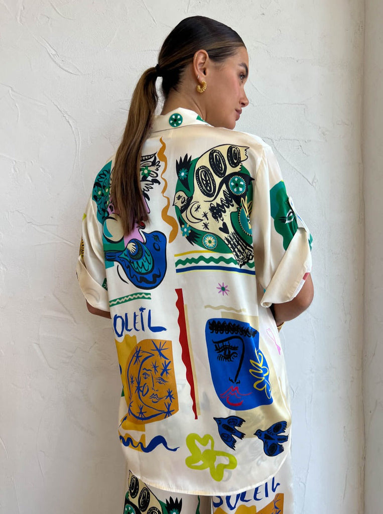 Soleil Shirt And Pant Set (For Hire)