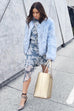 Unreal Fur Dream Jacket Pastel Blue