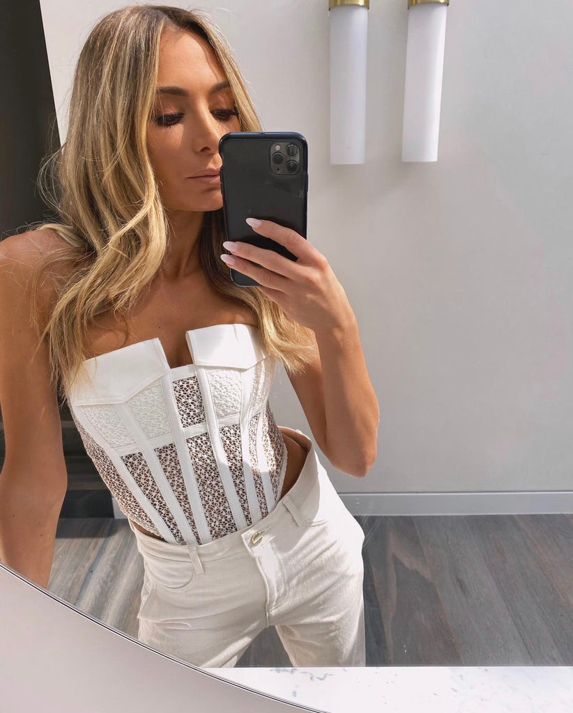 Dion Lee Lace Pocket Corset (For Hire)
