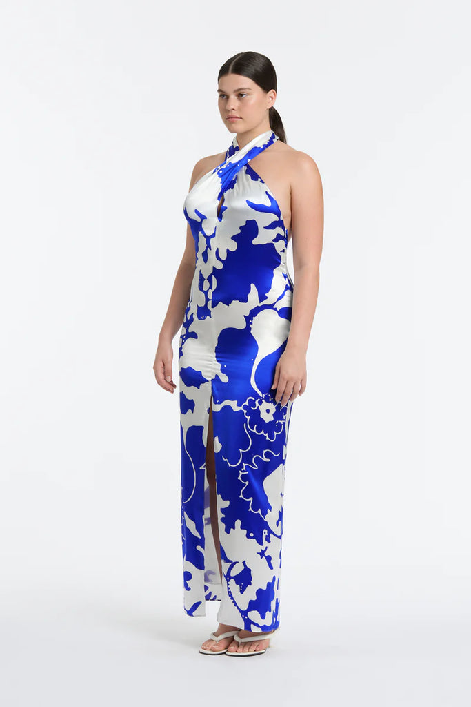 SIR The Label Esme Halter Dress (For Hire)