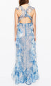 Alice Mccall Oh My Goodness Dress Ocean Blue Floral (For Hire)