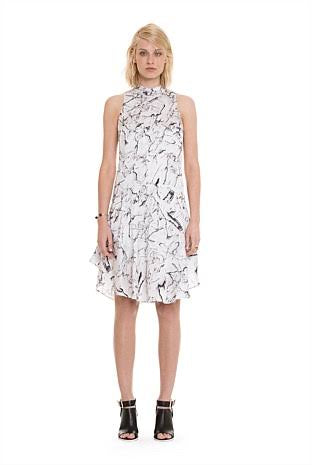 Country Road Marble Print Dress (For Hire)