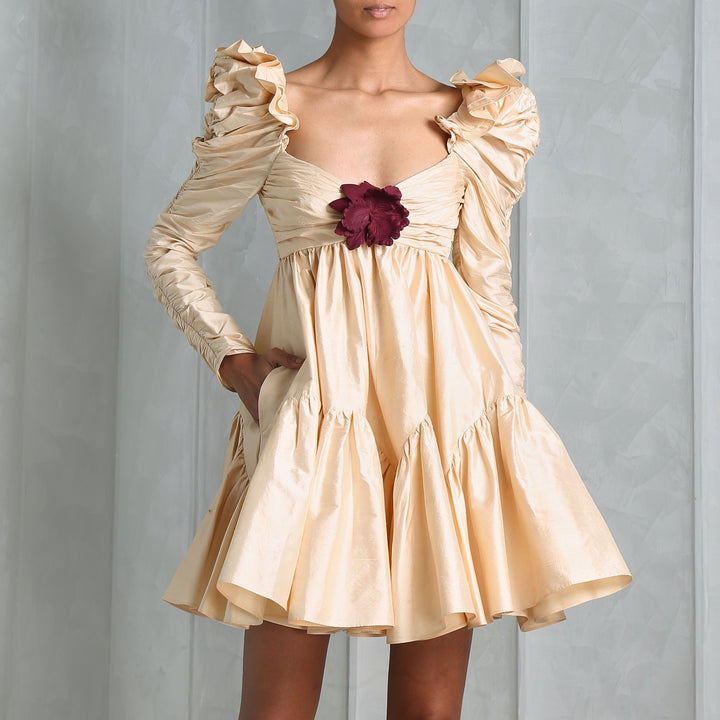 Zimmermann - Kaleidoscope Ruched Mini Dress (For Hire)