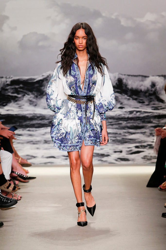 Zimmermann Glassy Placement Mini Dress (For Hire)