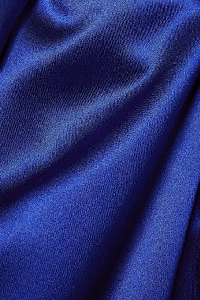 Dion Lee Silk Satin Trench Dress Ultra Blue (For Hire)