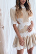 Zimmermann Mischief Rosette Laced Dress (For Hire)