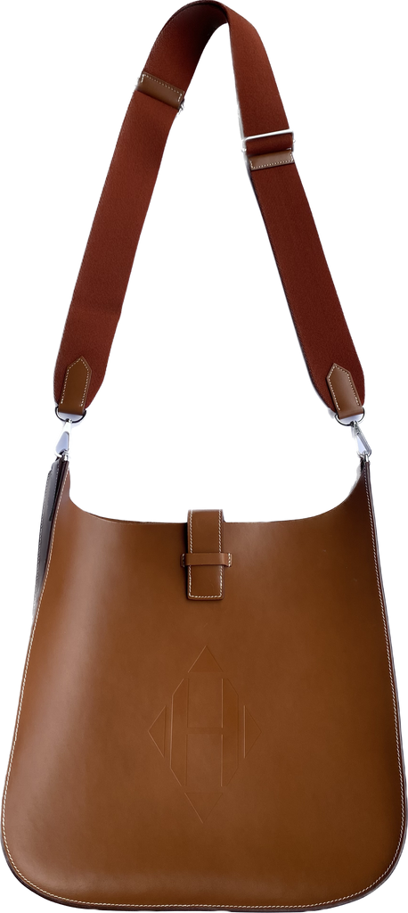 Hermes Tan Satchel Bag