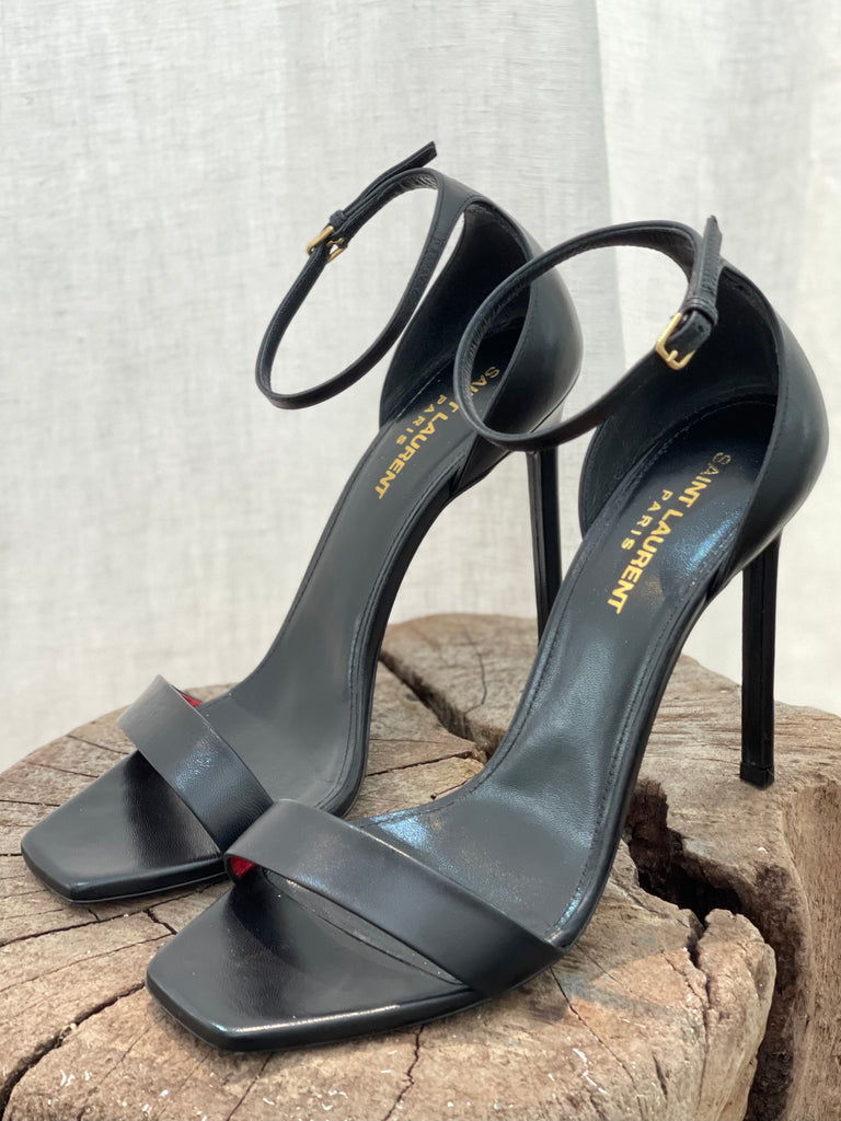 Saint Laurent Amber Sandals in Leather