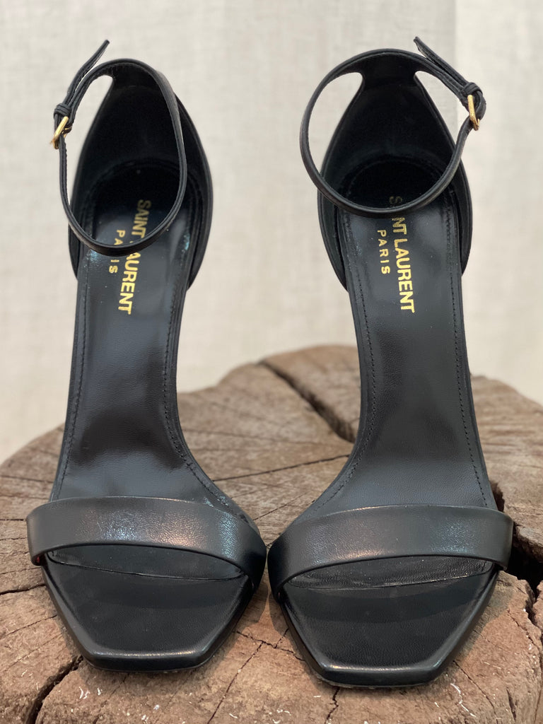 Saint Laurent Amber Sandals in Leather