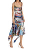 Zimmermann Postcard Chain Tie Midi Dress (For Hire)