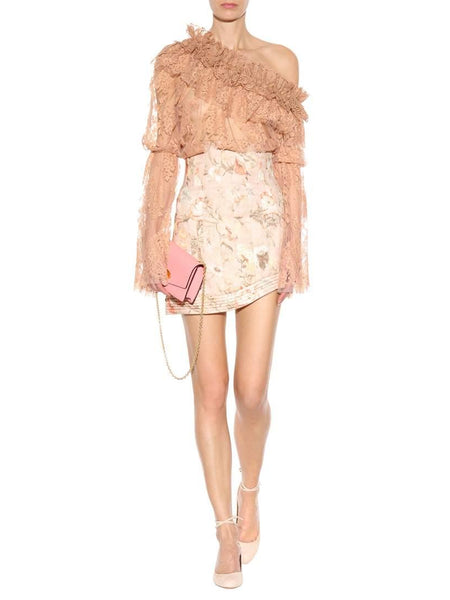 Zimmermann Stranded Bowerbird Corselet Skirt (For Hire)