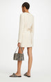 Dion Lee Marle Tie Mini Dress in Chalk  (For Hire)