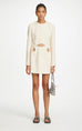 Dion Lee Marle Tie Mini Dress in Chalk  (For Hire)