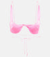 Alex Perry Pierce Satin Bralette Pink