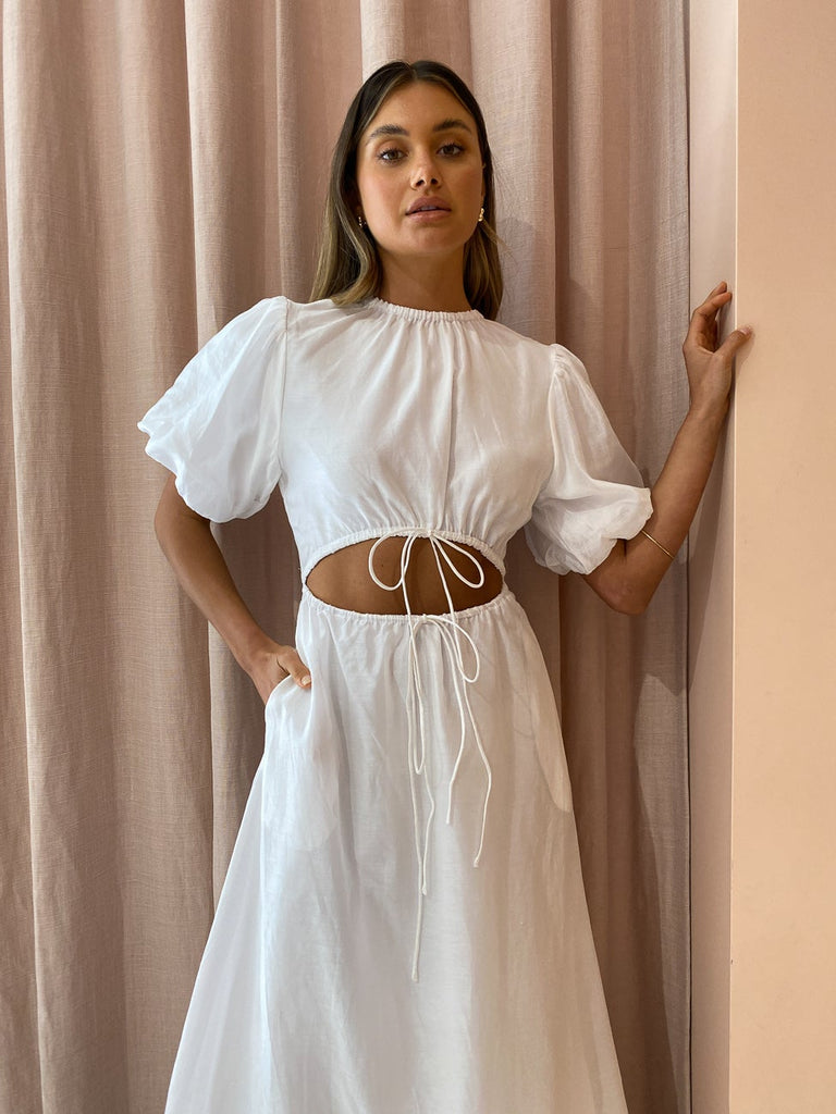 SIR The Label Franc Midi Dress (For Hire)