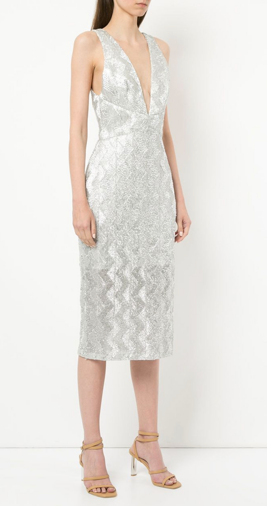 Manning Cartell Metallic Midi Dress