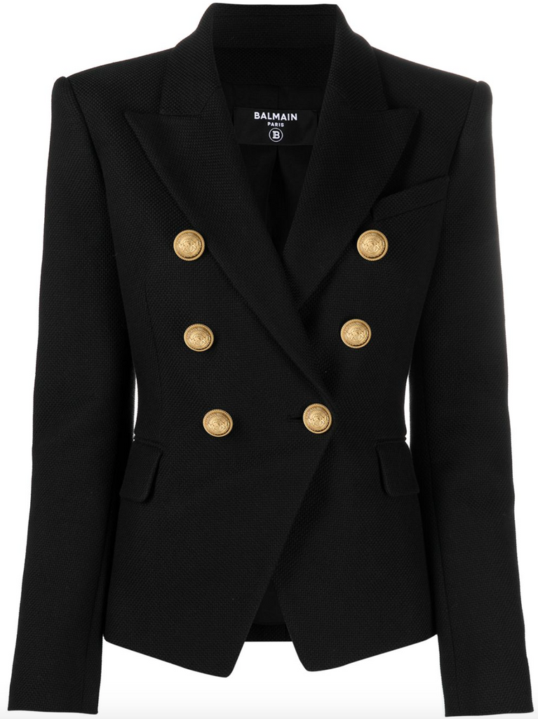 Balmain Double-Breasted Core Blazer