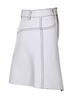 Dion Lee Shadow Stitch Mini Skirt Ivory