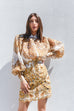 Zimmermann Zippy Golden Scallop Skirt (For Hire)